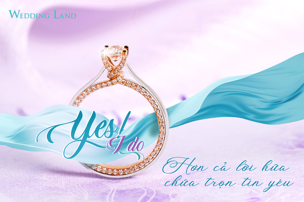 Các mẫu nhẫn cầu hôn trong bộ sưu tập được thiết kế cùng với chất liệu kim cương tự nhiên 99 giác cắt, gửi trọn thông điệp về tình yêu thiên trường địa cửu thời hiện đại