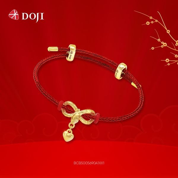 Charm vàng 24K họa tiết Rắn Vàng tới từ thương hiệu DOJI