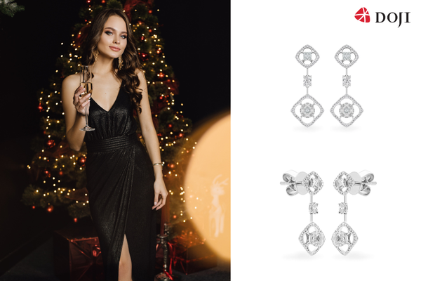 Mẫu hoa tai Darling Girl tôn lên khí chất sang trọng, quý phái và gu thẩm mỹ đẳng cấp