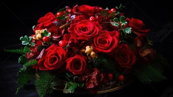 Hoa hồng đỏ tượng trưng cho tình yêu nồng nàn, mãnh liệt