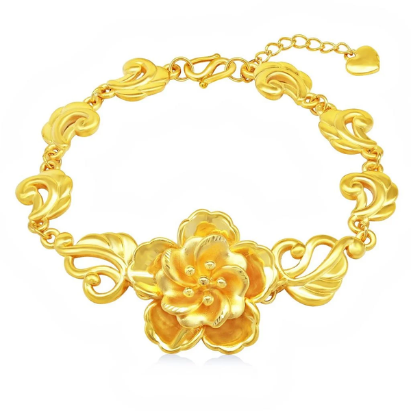 Lắc tay cưới 1 chỉ vàng 24K, thiết kế tinh xảo, phù hợp mọi phong cách
