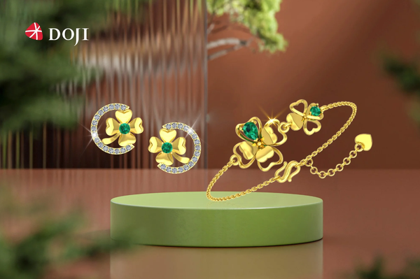 DOJI sở hữu nhiều bộ sưu tập trang sức phong thủy nổi tiếng, được nhiều khách hàng ưa chuộng nhờ kiểu dáng tinh xảo và chất lượng vượt trội