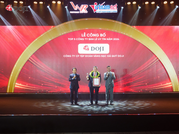 Với hơn 30 năm hoạt động, DOJI đã xây dựng được lòng tin từ khách hàng nhờ vào chất lượng sản phẩm và dịch vụ chuyên nghiệp.
