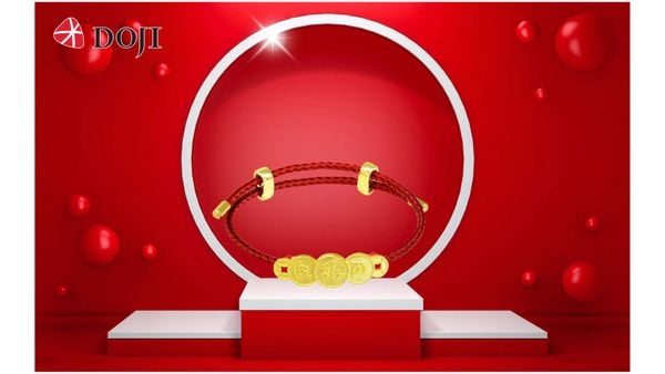 Vòng ba charm Phúc Lộc Thọ là biểu tượng của sự may mắn, an khang, thịnh vượng
