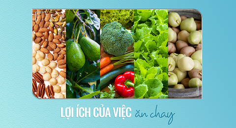 LỢI ÍCH CỦA VIỆC ĂN CHAY