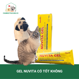 Nuvita Gel- Gel cung cấp vitamin và khoáng cho chó mèo có tốt không?