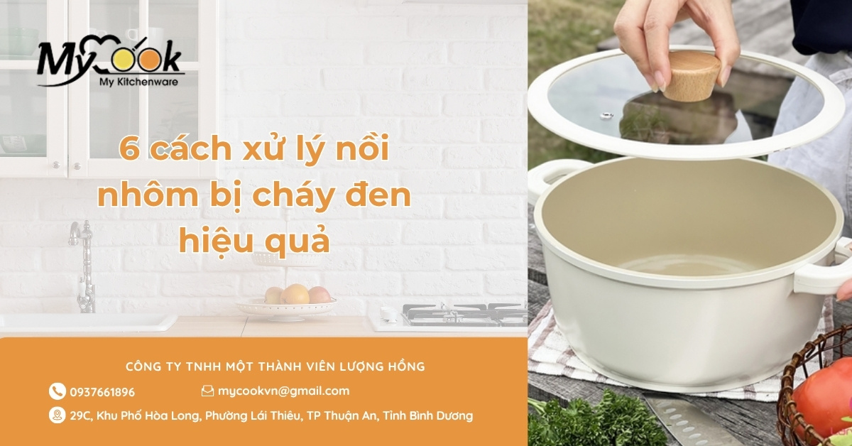 6 cách xử lý nồi nhôm bị cháy đen hiệu quả