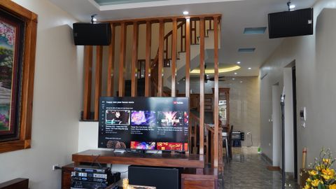 Lắp đặt hệ thống âm thanh karaoke Martin Audio tại Thanh Oai - Hà Nội