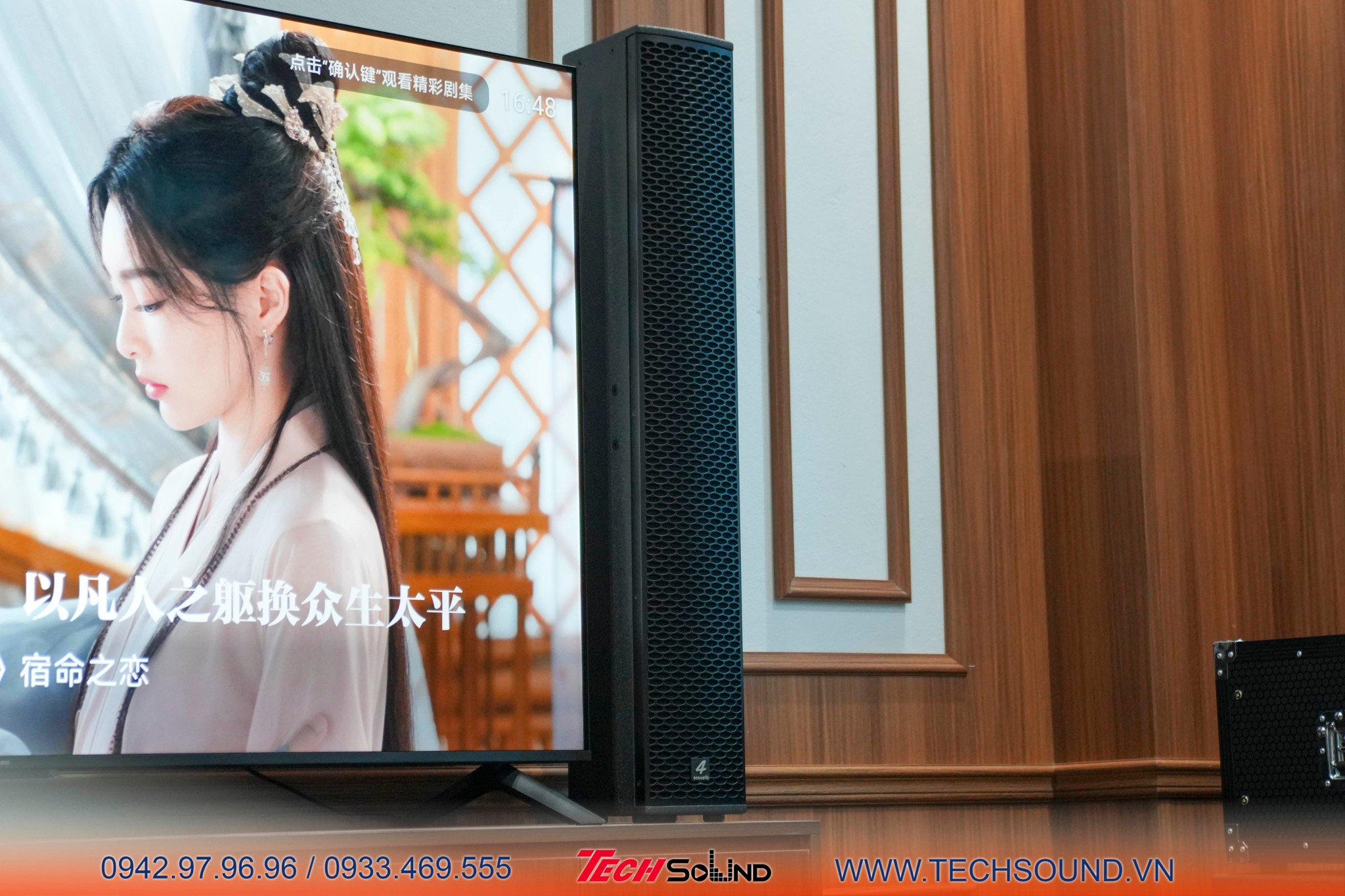 Lắp đặt Dàn Loa Cột 4Acoustic PCS-605 tại TP Thanh Hoá