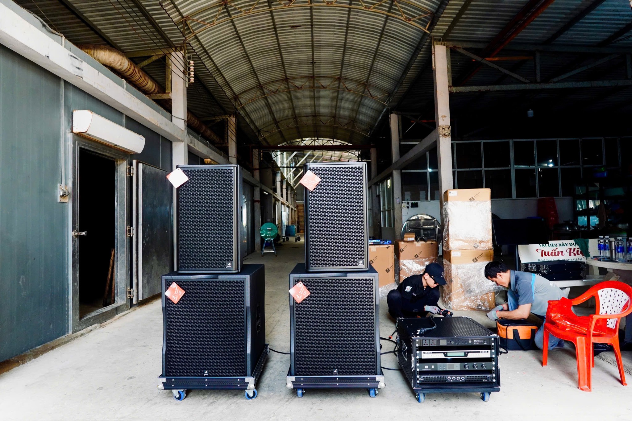 Lắp đặt hệ thống âm thanh 4Acoustic X15 tại Cà Mau