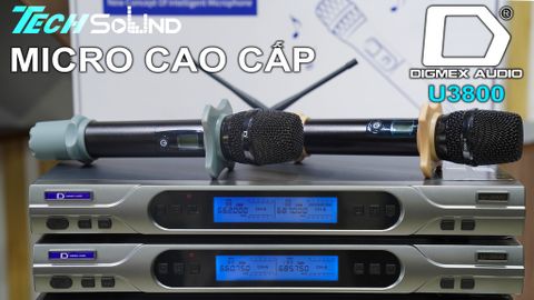 Micro DMX U3800 Dòng Micro Karaoke cao cấp nhất của DMX Audio