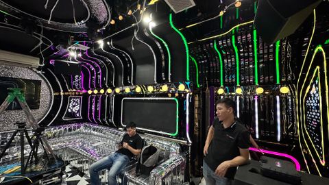 Lắp đặt hệ thống loa Nova MF12 tại Hoàng Mai, Hà Nội