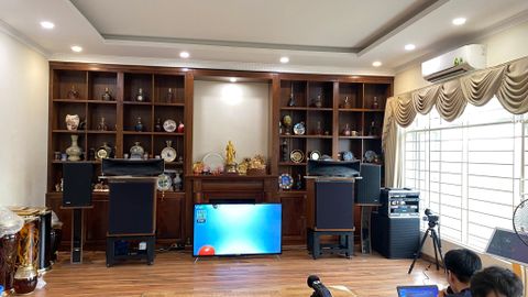 Lắp đặt hệ thống loa Nova MF12, Sub N18 tại Lâm Thao - Phú Thọ