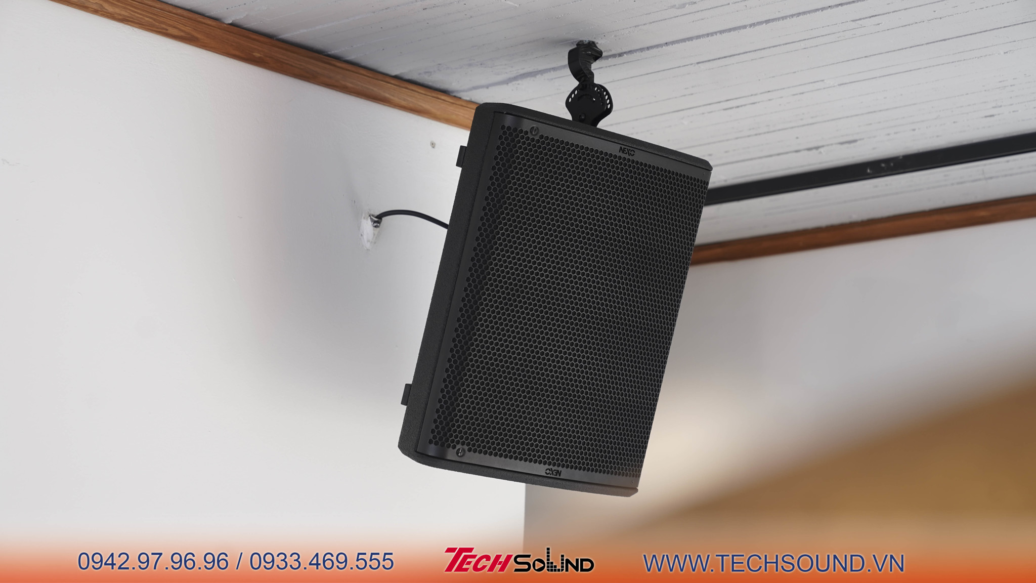 Lắp đặt hệ thống loa Nexo P10, L15 cùng amplifier LEA CS704 tại Tuyên Quang