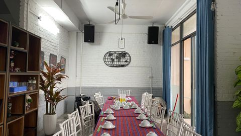 Lắp đặt hệ thống âm thanh cho phòng VIP nhà hàng Bia An Phú