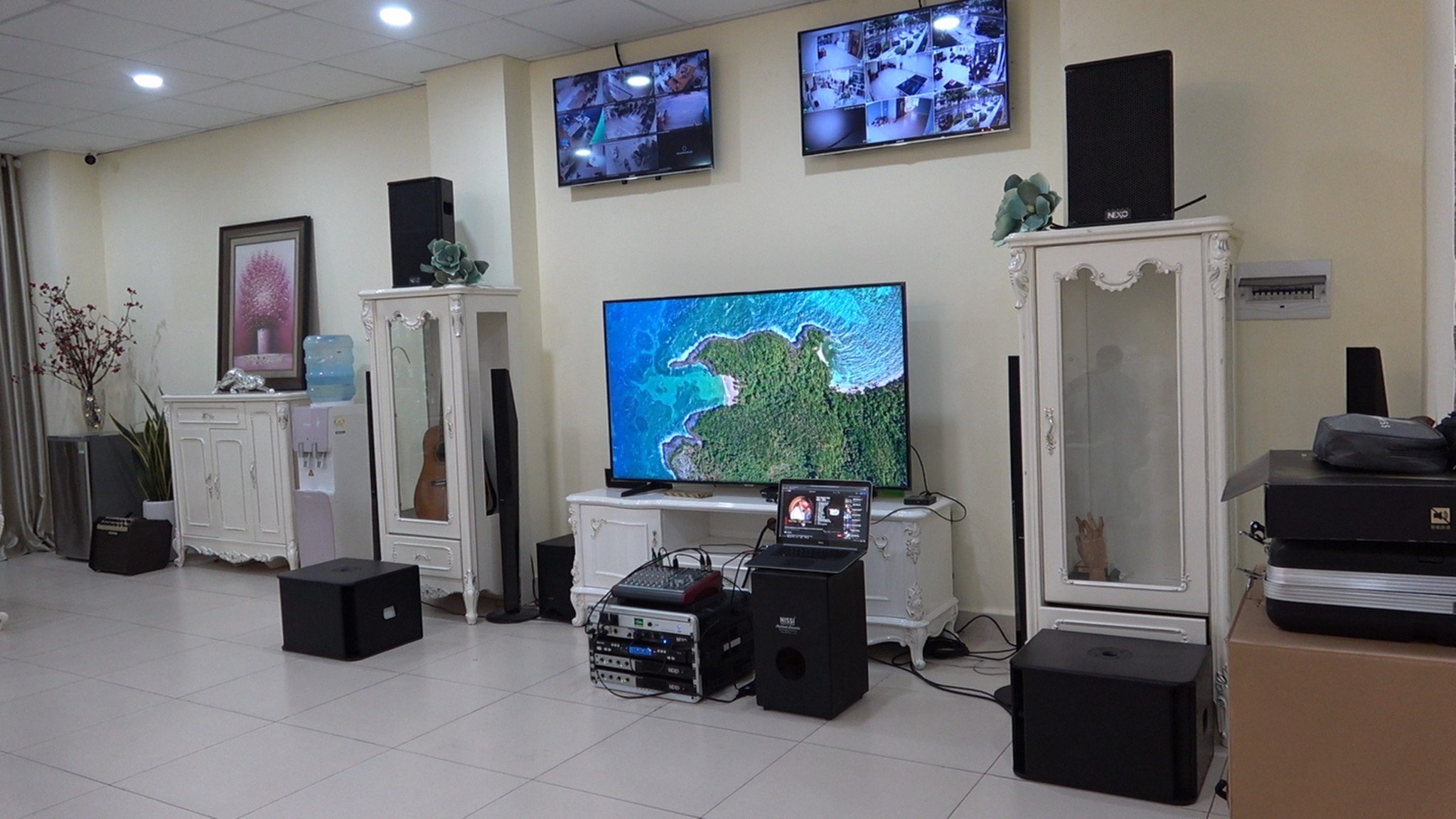 Lắp đặt dàn loa NEXO PS10R2 tại Khu Đô Thị Vạn Phúc City