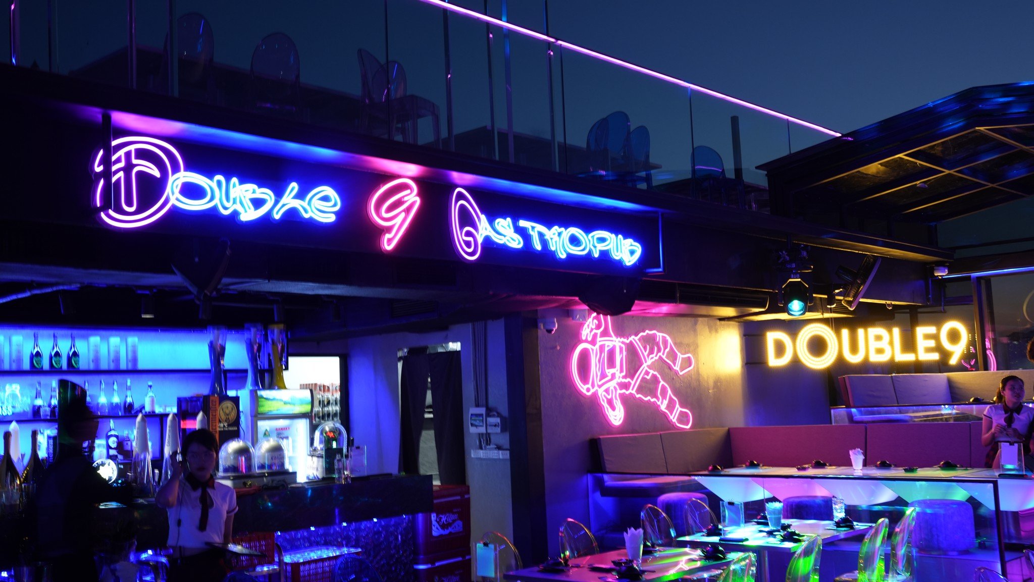 Thi công hệ thống âm thanh Nexo cho quán Lounge Double 9, Cửa Đông