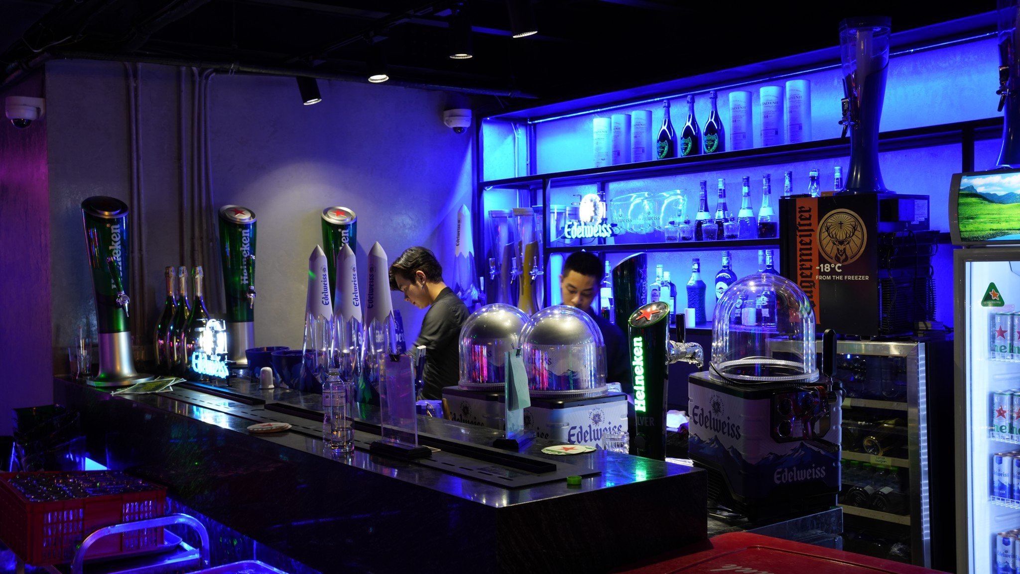 Thi công hệ thống âm thanh Nexo cho quán Lounge Double 9, Cửa Đông