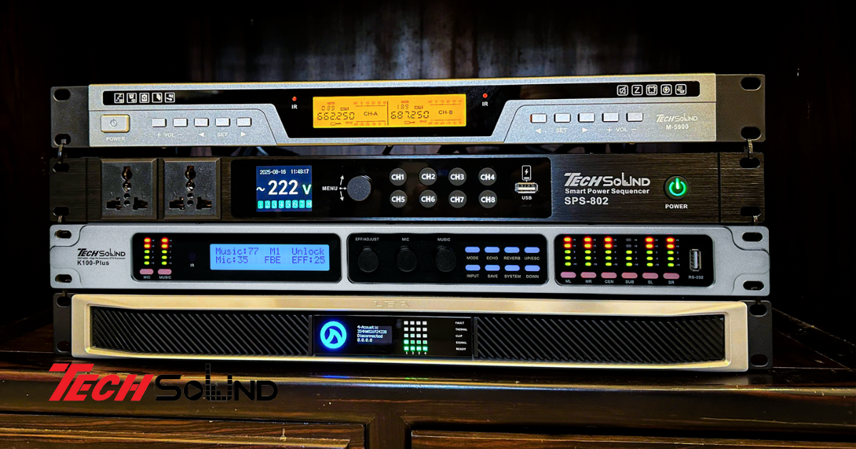 Đánh giá chi tiết vang số cao cấp Techsound K100 Plus [Ver2]