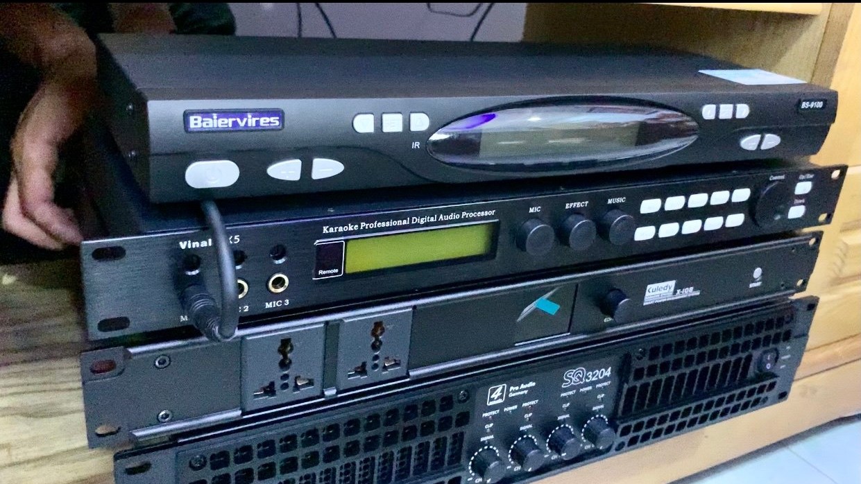 Thi công dàn âm thanh 4 acoustic tại quận 12 - TP HCM