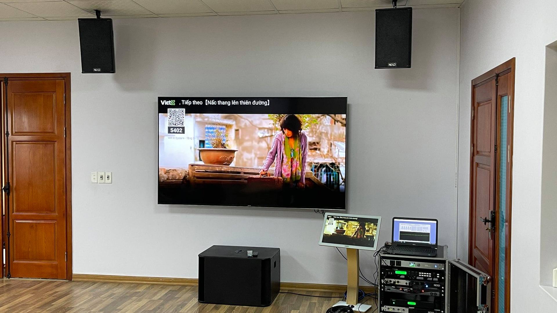 Lắp đặt hệ thống loa Nexo Ps10 tại Hải Phòng