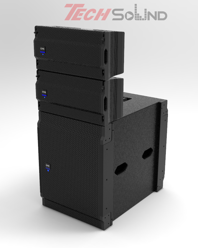 Loa Line Array DMX DLA 10A