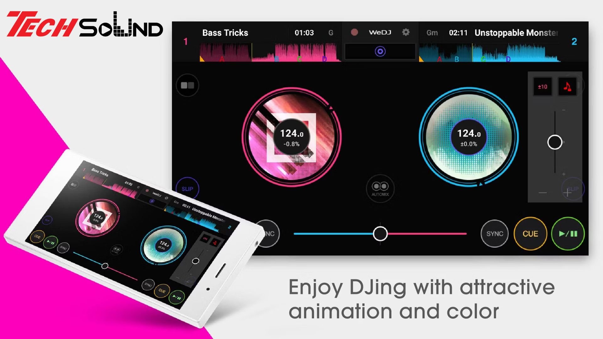 Phần mềm PIONEER DJ WeDJ cho Iphone