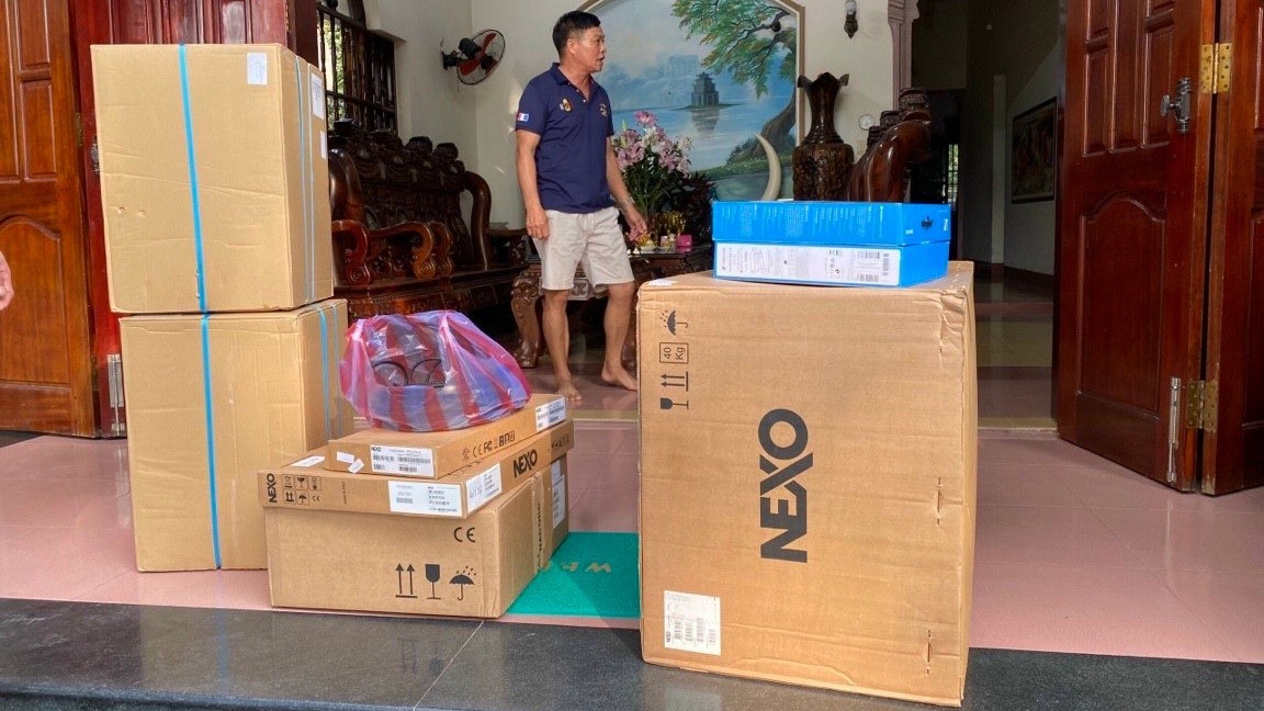 Lắp đặt dàn loa karaoke Nexo tại Bà Rịa - Vũng Tàu