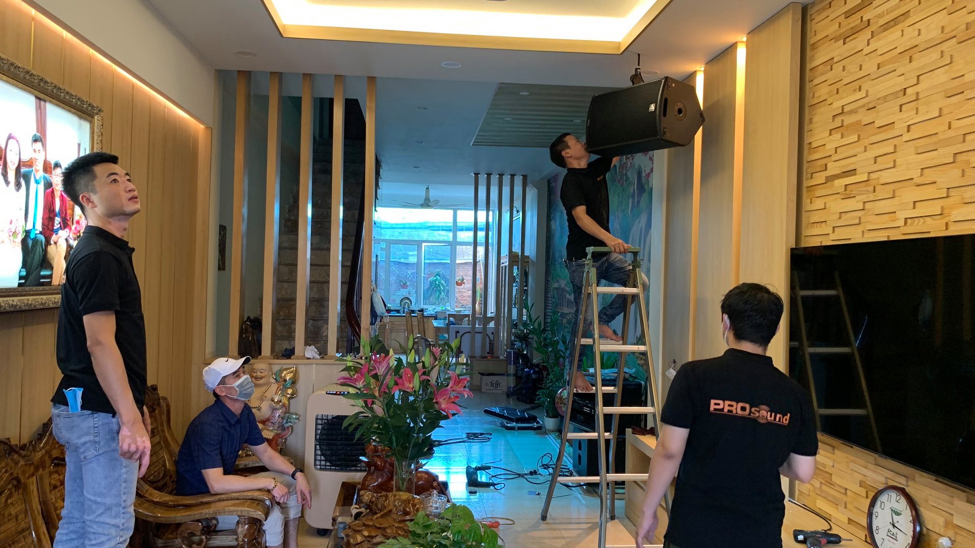 Thi công dàn âm thanh Amate Nitid tại Nam Từ Liêm - Hà Nội