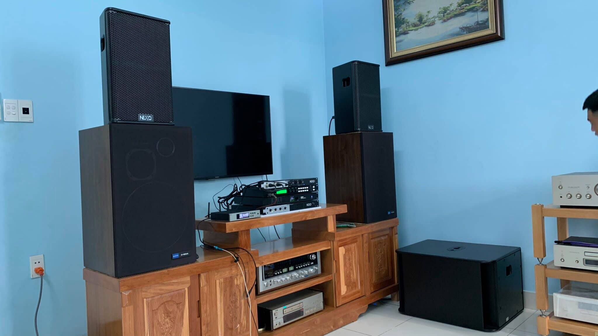 Lắp đặt dàn âm thanh NEXO tại Thủ Đức - TP HCM