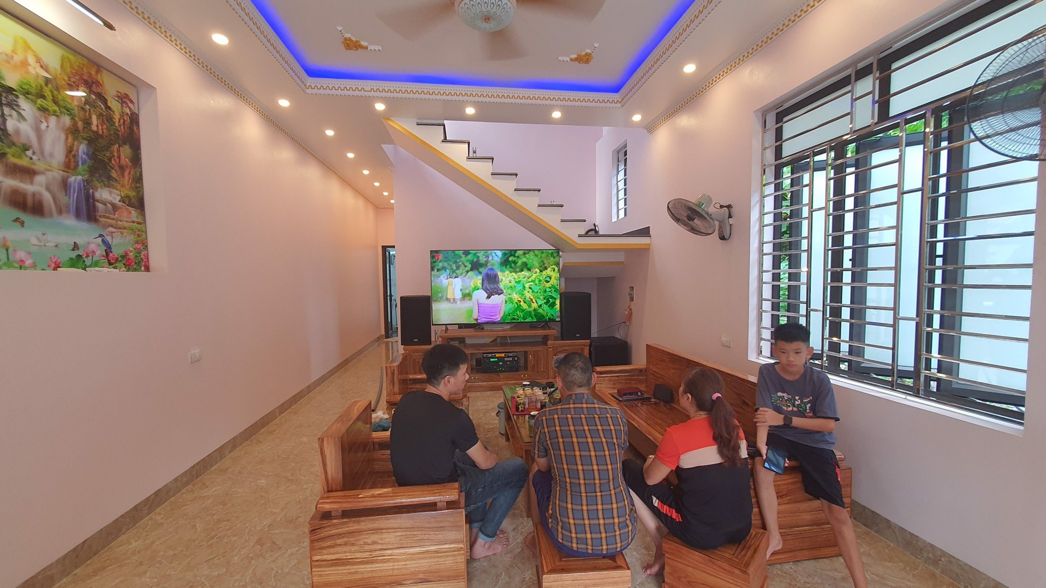 Lắp đặt dàn karaoke gia đình Kuledy CX12 tại đảo Cát Bà