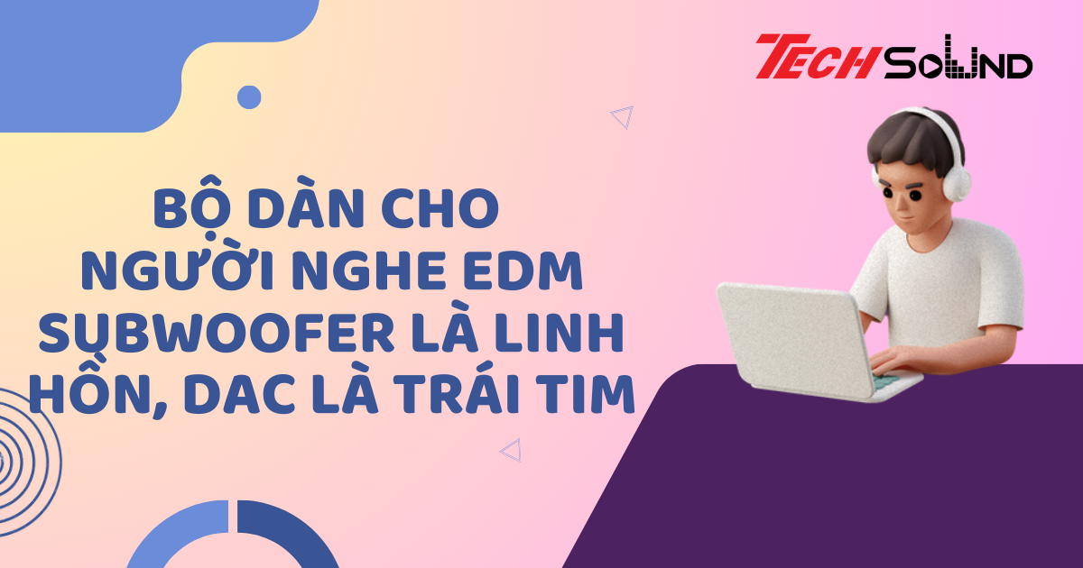 Bộ Dàn Cho Người Nghe EDM: Subwoofer Là Linh Hồn, DAC Là Trái Tim
