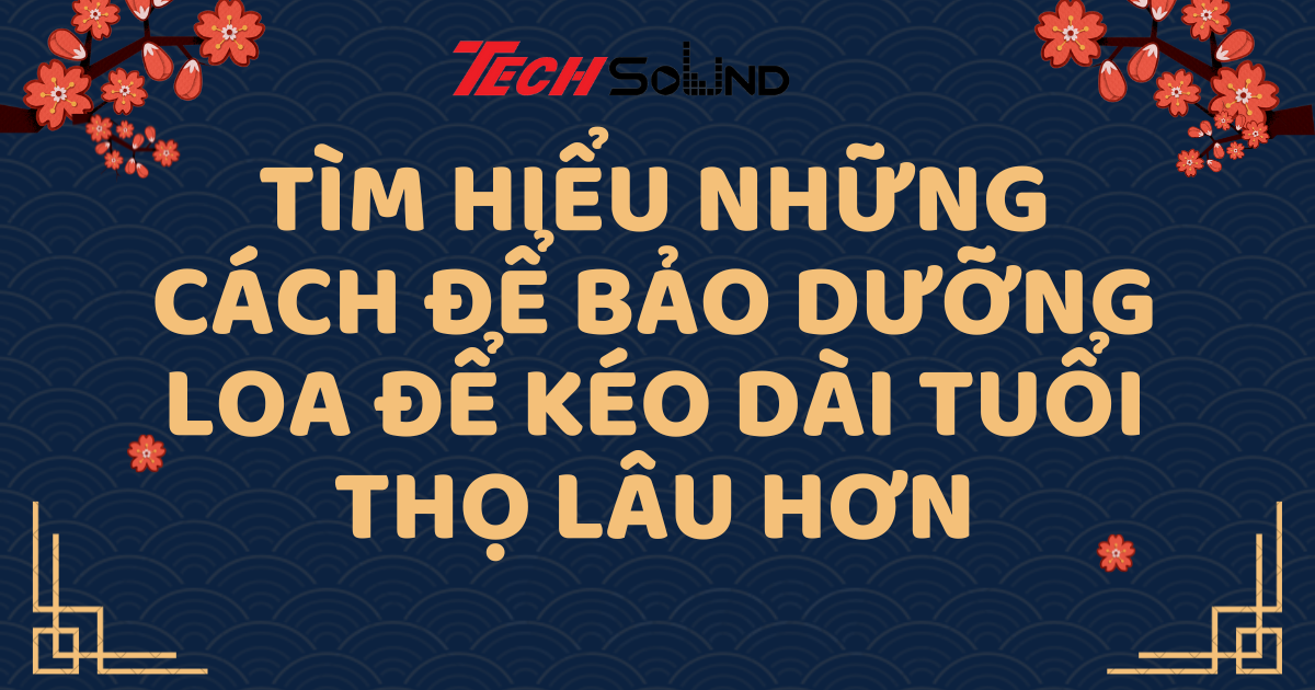 Tìm Hiểu Những Cách Để Bảo Dưỡng Loa Để Kéo Dài Tuổi Thọ Lâu Hơn