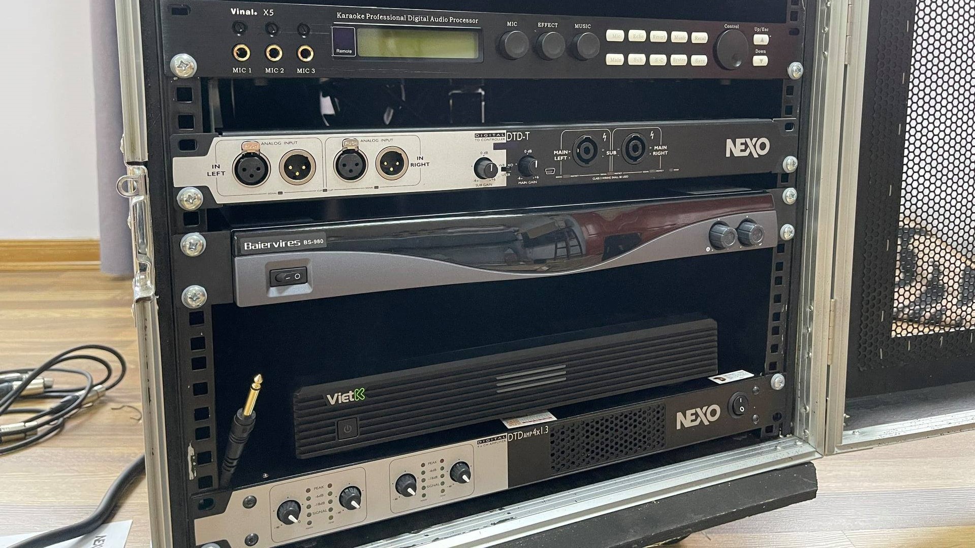 Lắp đặt hệ thống loa Nexo Ps10 tại Hải Phòng