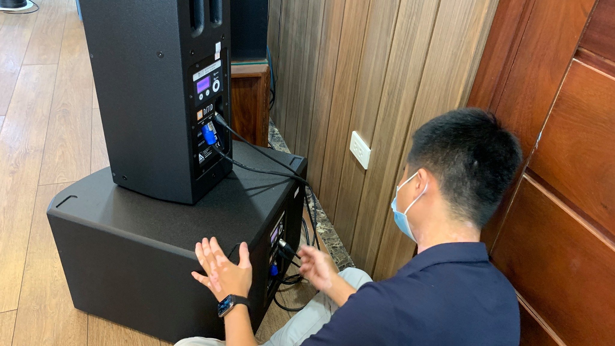 Lắp đặt hệ thống âm thanh Amate Audio Active tại Hà Nội