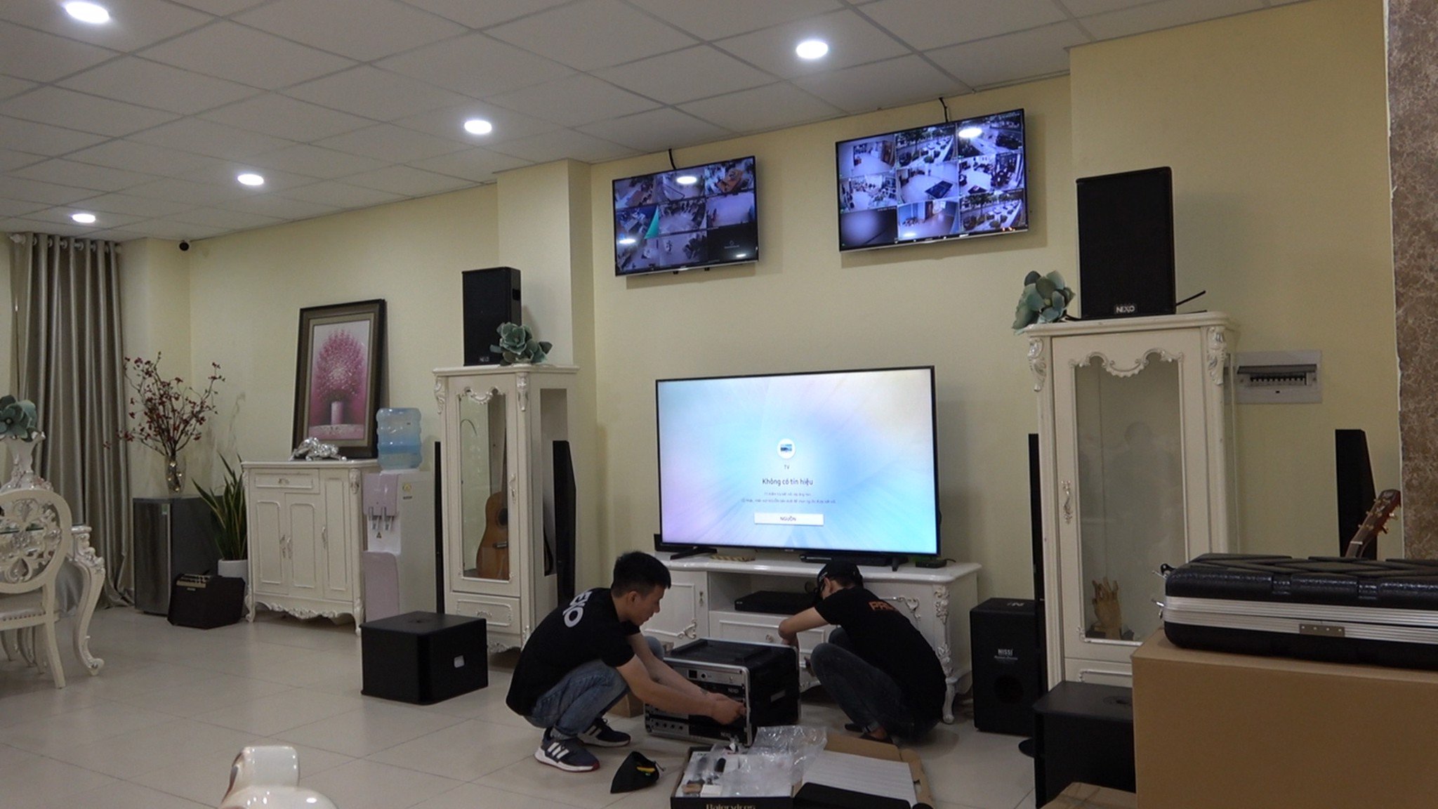 Lắp đặt dàn loa NEXO PS10R2 tại Khu Đô Thị Vạn Phúc City