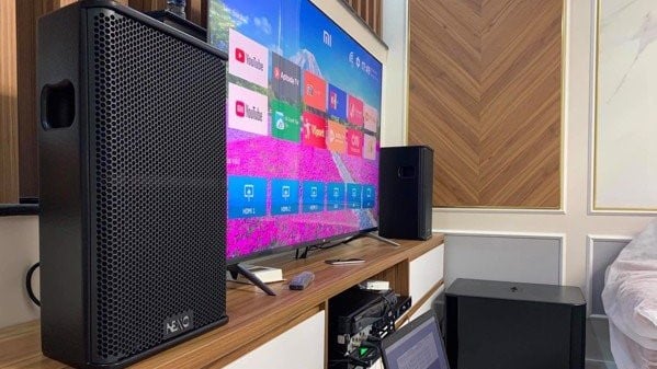 Thi công dàn loa karaoke Nexo tại Đồng Tháp