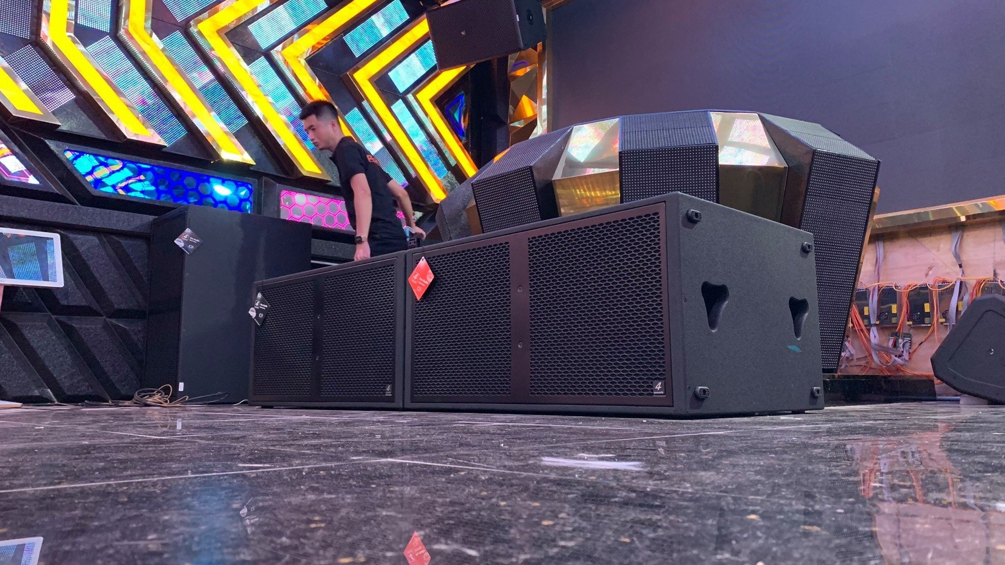 Thi công hệ thống âm thanh 4acoustic cho mini bar tại Bắc Ninh