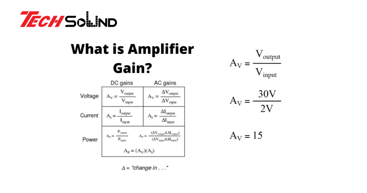 Tìm Hiểu Về Gain, Impedance Và Các Thông Số Quan Trọng Của Amplifier