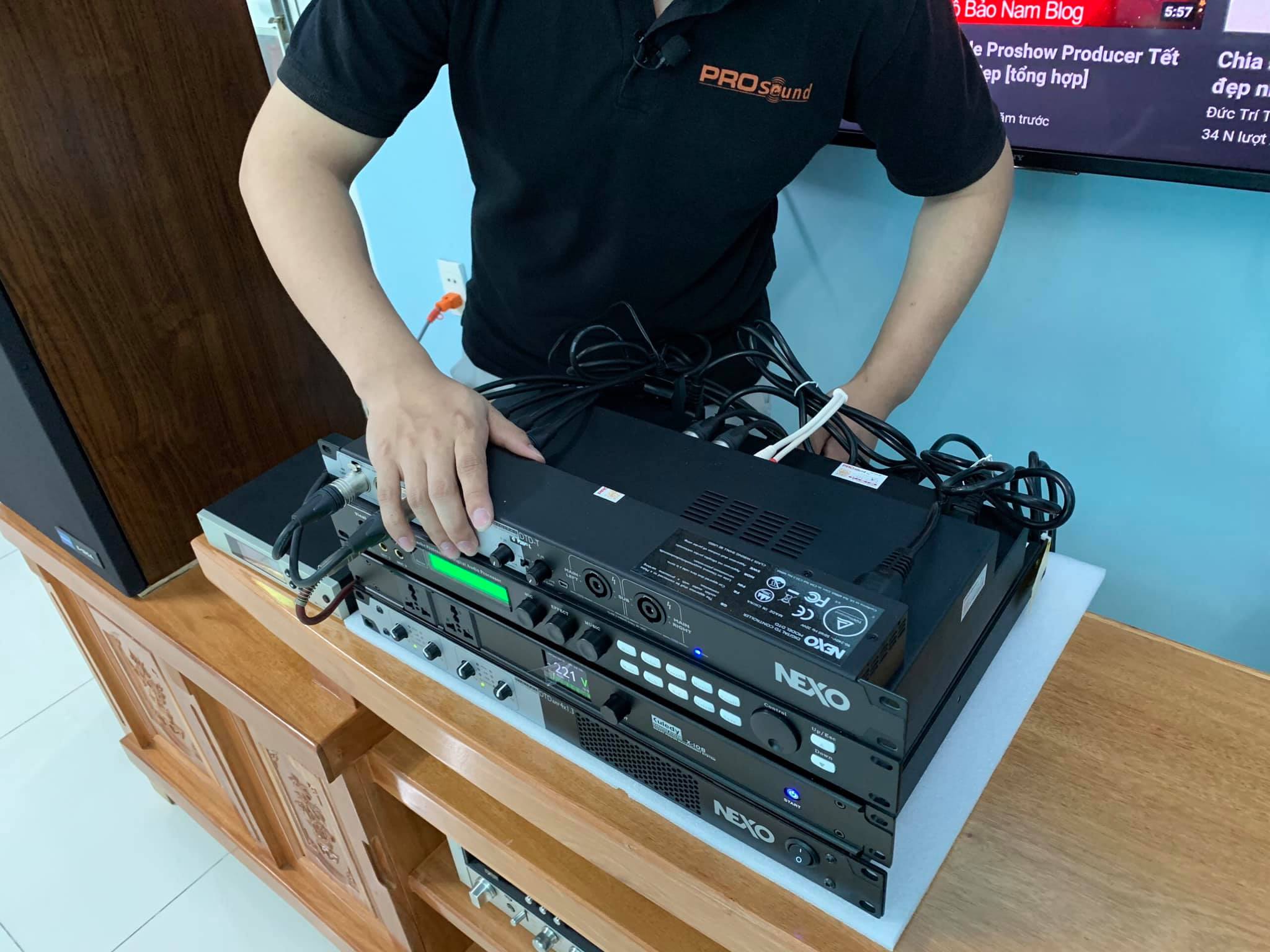 Lắp đặt dàn âm thanh NEXO tại Thủ Đức - TP HCM