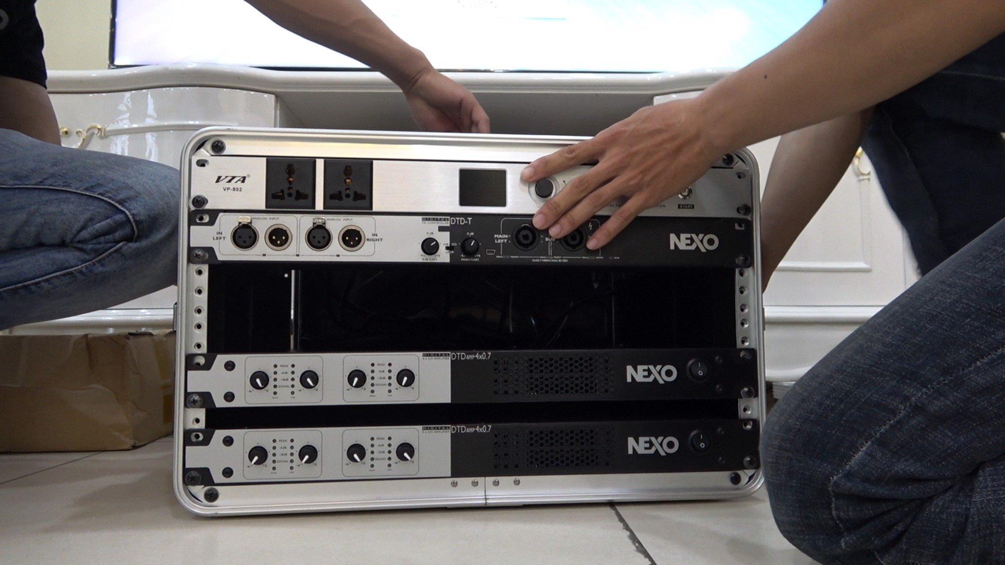 Lắp đặt dàn loa NEXO PS10R2 tại Khu Đô Thị Vạn Phúc City