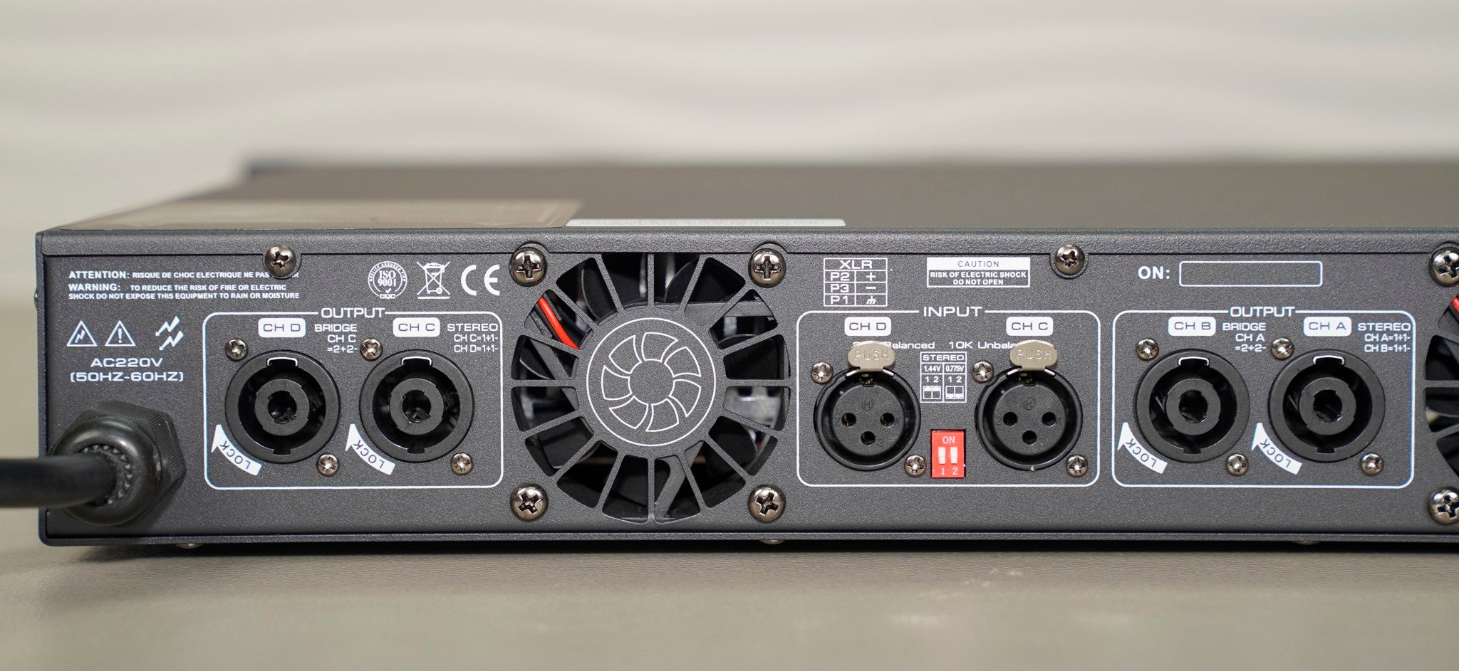 Cục đẩy 4 kênh ClassD Techsound SX4120 6 Cục đẩy 4 kênh ClassD Techsound SX4120
