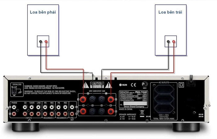 cach dau equalizer voi amply 1