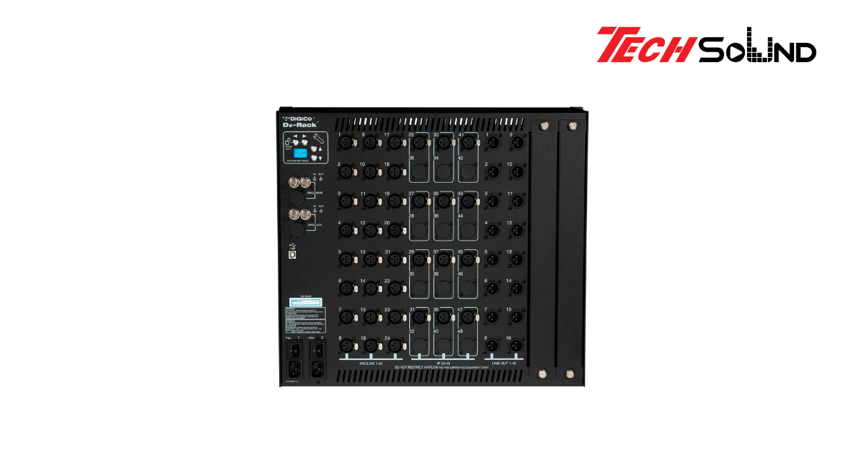 Analog mở rộng DiGiCo D2-Rack – Analogue, BNC