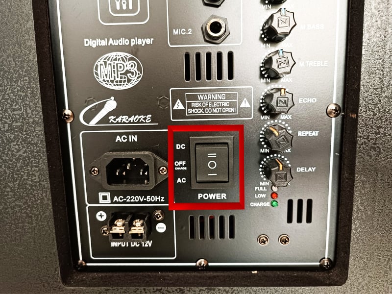 Chế độ AD và DC trên loa kéo là gì?