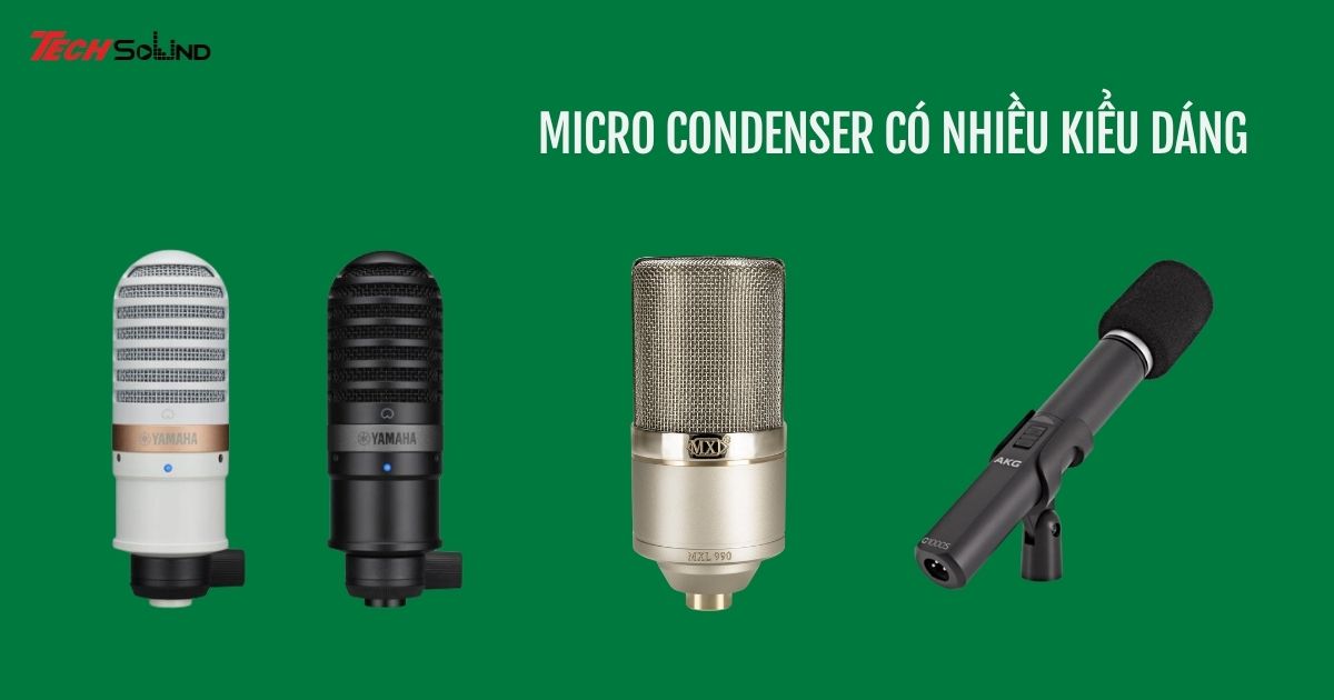 Micro Condenser va Micro Dynamic 2