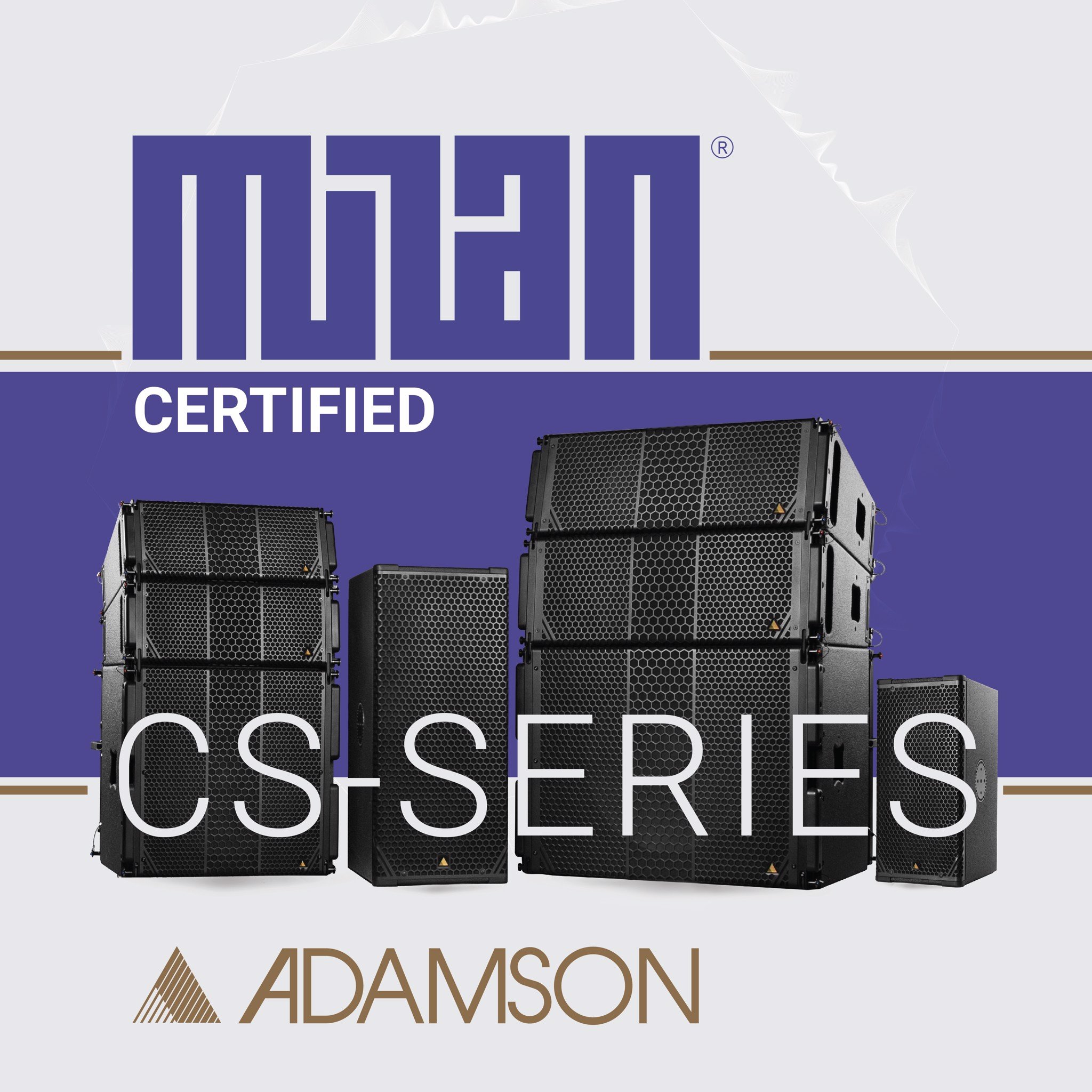 Adamson's CS-Series được chứng nhận Milan