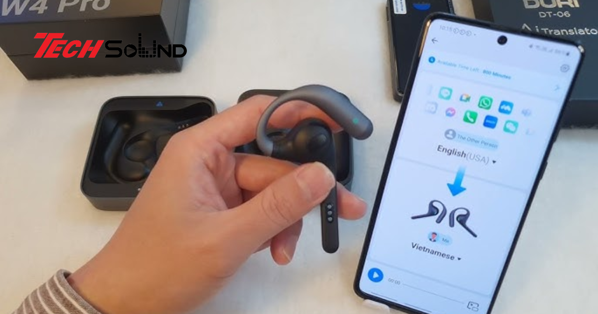 Tai nghe kèm dịch tự động – Nghe nhạc và du lịch không rào cản
