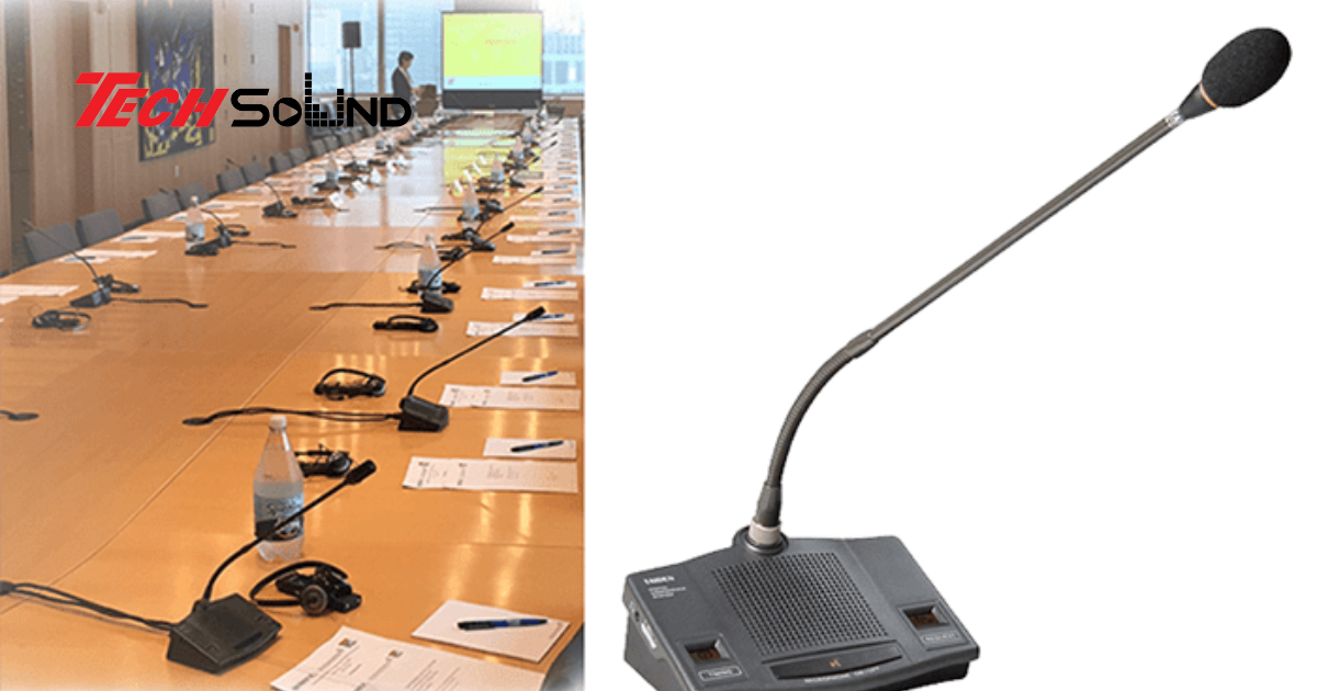Micro hội nghị – Giải pháp âm thanh cho không gian họp lớn