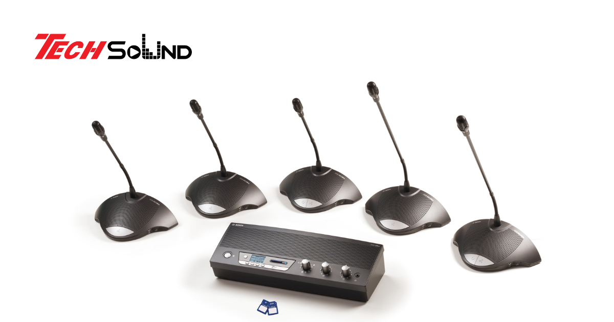 Micro hội nghị – Giải pháp âm thanh cho không gian họp lớn